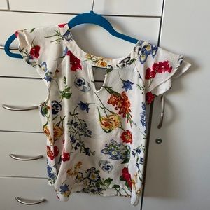 Floral blouse great for spring